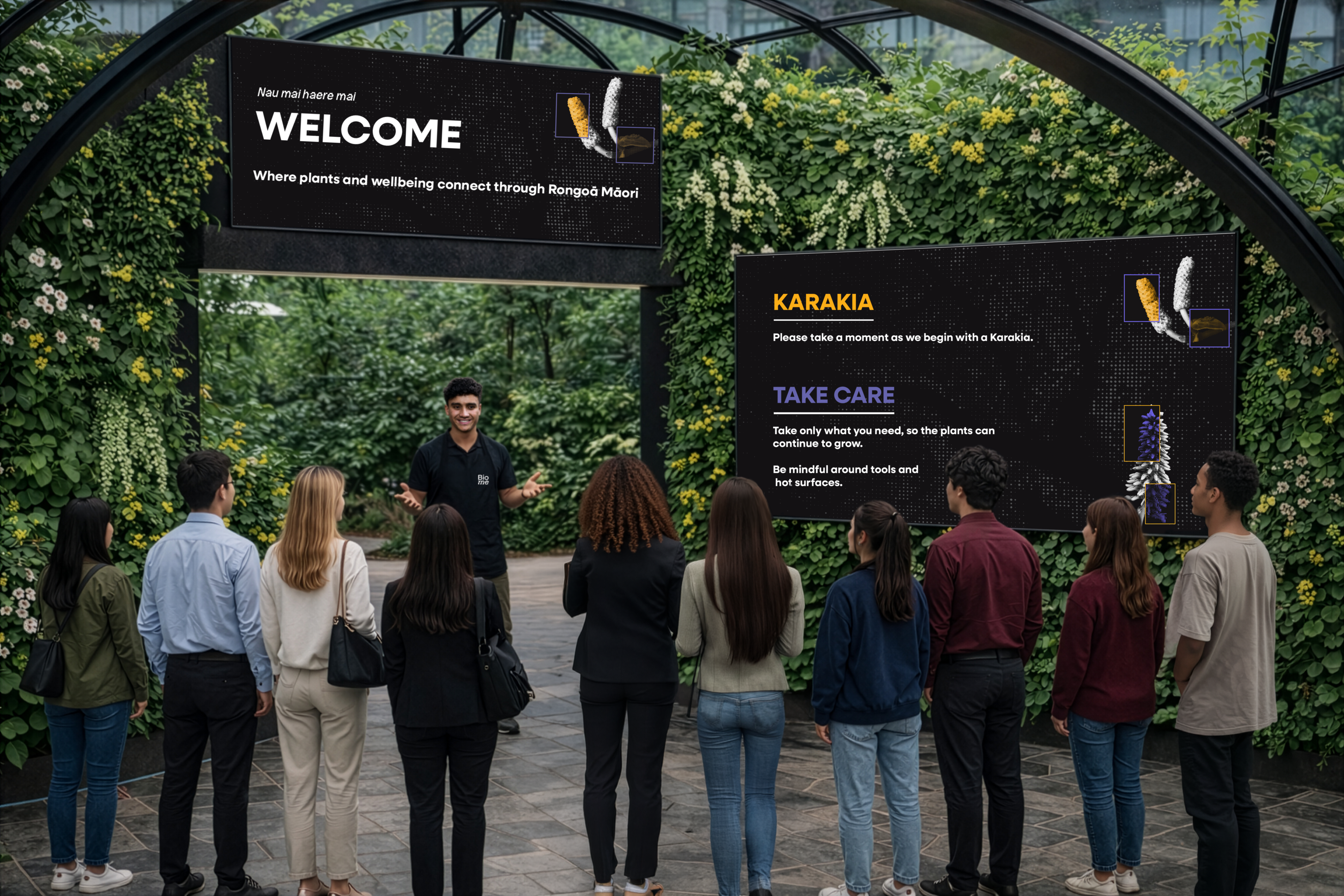 Entry — Welcome and Karakia